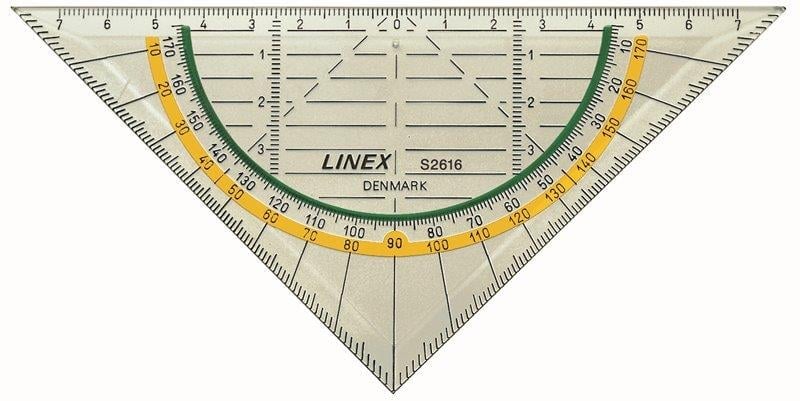 Linex Anti Slide Kaydırmaz Gönye 16 cm S2616