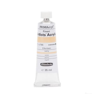 Schmincke 786 ivory Primacryl Artist Akrilik Boya 35 ml Seri 1