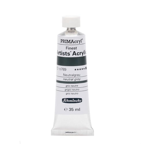 Schmincke 789 neutral grey  Primacryl Artist Akrilik Boya 35 ml Seri 1