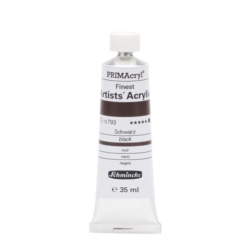 Schmincke 793 Black Primacryl Artist Akrilik Boya 35 ml Seri 1