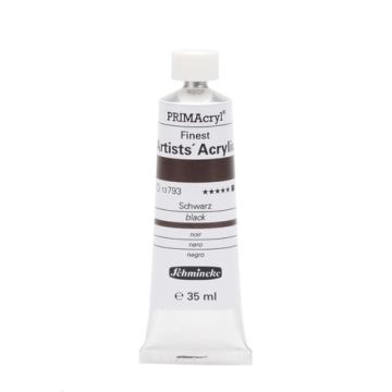 Schmincke 793 Black Primacryl Artist Akrilik Boya 35 ml Seri 1
