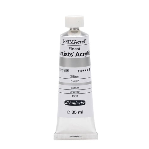 Schmincke 895 Silver Primacryl Artist Akrilik Boya 35 ml Seri 2