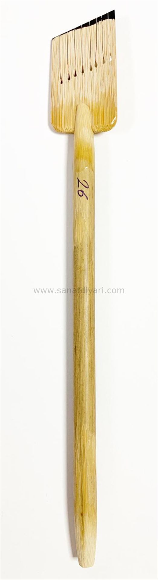 Tiryakiart Şaklı Bambu Kalem 26 mm
