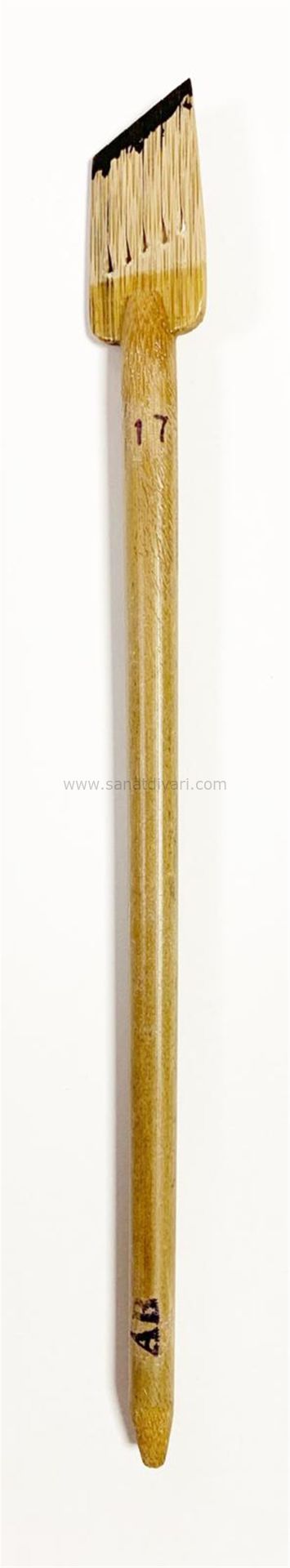 Tiryakiart Şaklı Bambu Kalem 17 mm