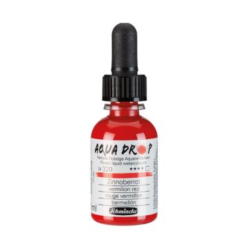 Schmincke Aqua Drop Sıvı Sulu Boya 320 Vermilion Red 30 ml