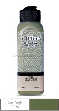 ARTDECO AKRİLİK BOYA 140 ML KINA YEŞİLİ 3025