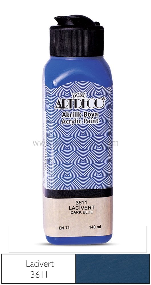 ARTDECO AKRİLİK BOYA 140 ML LACİVERT 3611