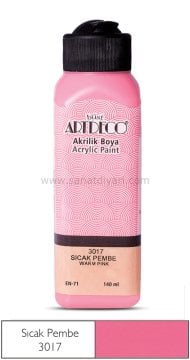 ARTDECO AKRİLİK BOYA 140 ML PEMBE 3604