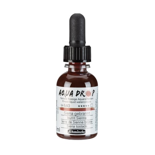 Schmincke Aqua Drop Sıvı Sulu Boya 640 Burnt Sienna 30 ml