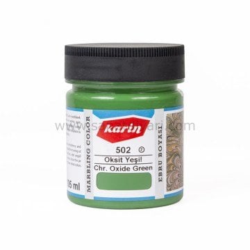 Karin Ebru Boyası 105 ml 502 Oksit Yeşil