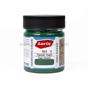 Karin Ebru Boyası 105 ml 503 Yaprak Yeşili