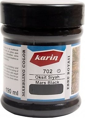 Karin Ebru Boyası 105 ml 702 Oksit Siyah