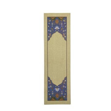 Tezhipli İçi Boş Mohamad Badawi Alktifani Kitap Ayracı 27x8 Cm (KISA)