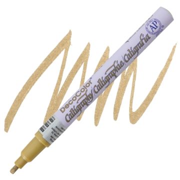 Marvy Uchida Decocolor GOLD Markör Kalem KESİK UÇ
