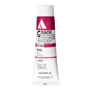 Holbein Akrilik Guaj Boya 20 ml D006 Rose