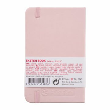 Talens Art Creation Sketch Book 9x14 cm Pastel Pink Eskiz Defteri 80 Yaprak 140 g