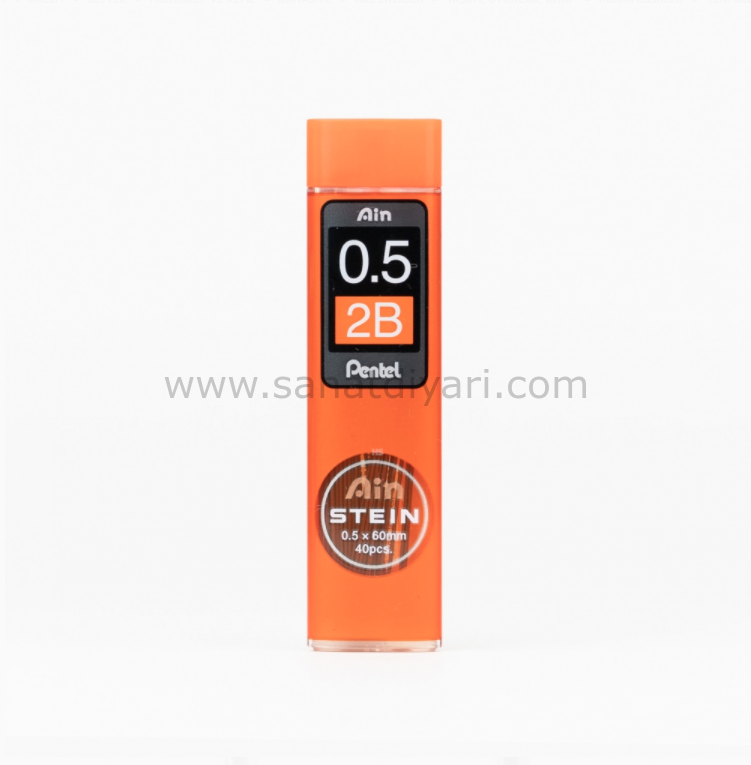 Pentel Ain Stein Yedek Uç 0.5 mm 2B 40\'lı