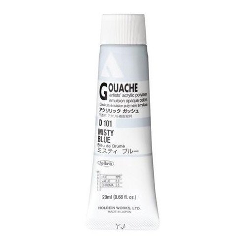 Holbein Akrilik Guaj Boya 20 ml D101 Misty Blue