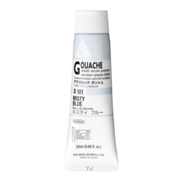 Holbein Akrilik Guaj Boya 20 ml D101 Misty Blue