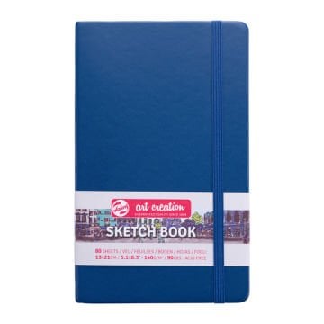 Talens Art Creation Sketch Book 13x21 cm Navy Blue Eskiz Defteri 80 Yaprak 140 g