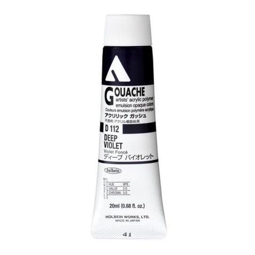 Holbein Akrilik Guaj Boya 20 ml D112 Deep Violet