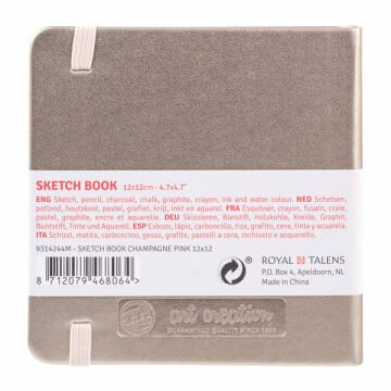 Talens Art Creation Sketch Book 12x12 cm Champagne Pink Eskiz Defteri 80 Yaprak 140 g