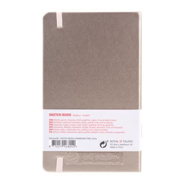 Talens Art Creation Sketch Book 13x21 cm Champagne Pink Eskiz Defteri 80 Yaprak 140 g