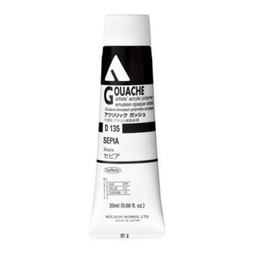 Holbein Akrilik Guaj Boya 20 ml D135 Sepia