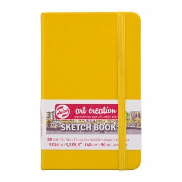 Talens Art Creation Sketch Book 9x14 cm Golden Yellow Eskiz Defteri 80 Yaprak 140 g