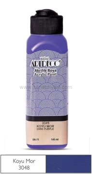 Artdeco Akrilik Boya 140ml - Koyu Mor 3048