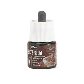 Pebeo Acrylic Mürekkep 34 Encre Sepia