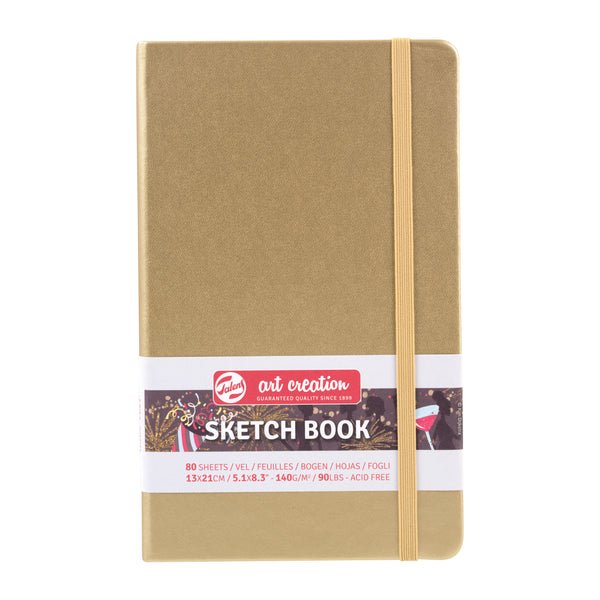 Talens Art Creation Sketch Book 13x21 cm White Gold Eskiz Defteri 80 Yaprak 140 g