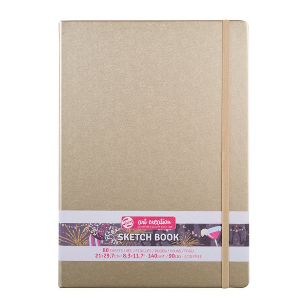 Talens Art Creation Sketch Book 21x29,7 cm White Gold Eskiz Defteri 80 Yaprak 140 g