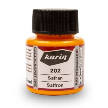 Karin 202 Safran Hat Mürekkebi 45 ml