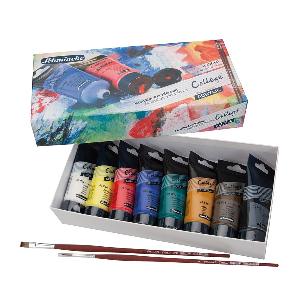 Schmincke College Akrilik Seti 8x75 ml 83711