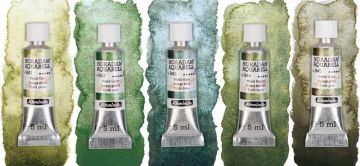 Schmincke Horadam Sulu Boya Seti Super Granulation-Forest Set 5x5ml 74847