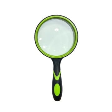 Vera Sanat 110 mm Yeşil Silikon Saplı El Büyüteci DT7676