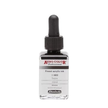 Schmincke Aerocolor Akrilik Mürekkep 28 ml 603 Sepia