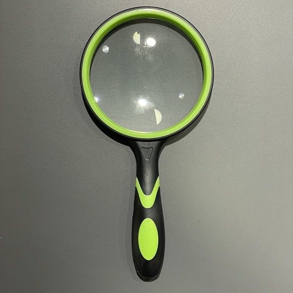 Vera Sanat 80 mm Yeşil Silikon Saplı El Büyüteci DT7674