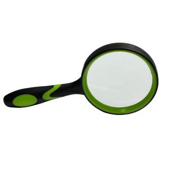 Vera Sanat 80 mm Yeşil Silikon Saplı El Büyüteci DT7674