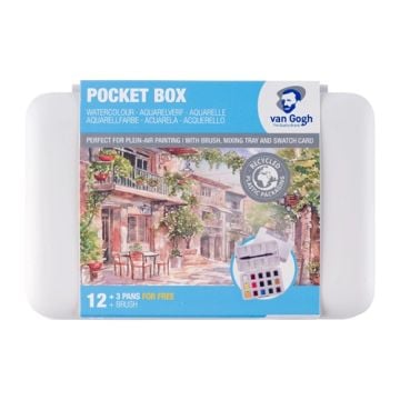 Talens Van Gogh Sulu Boya 12 + 3 Renk