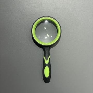 Vera Sanat 60 mm Yeşil Silikon Saplı El Büyüteci DT7673