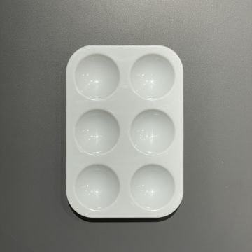 Vera Sanat Dikdörtgen 6 Godeli 9x13 cm Plastik Palet