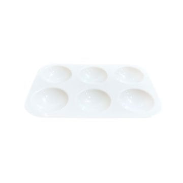 Vera Sanat Dikdörtgen 6 Godeli 9x13 cm Plastik Palet