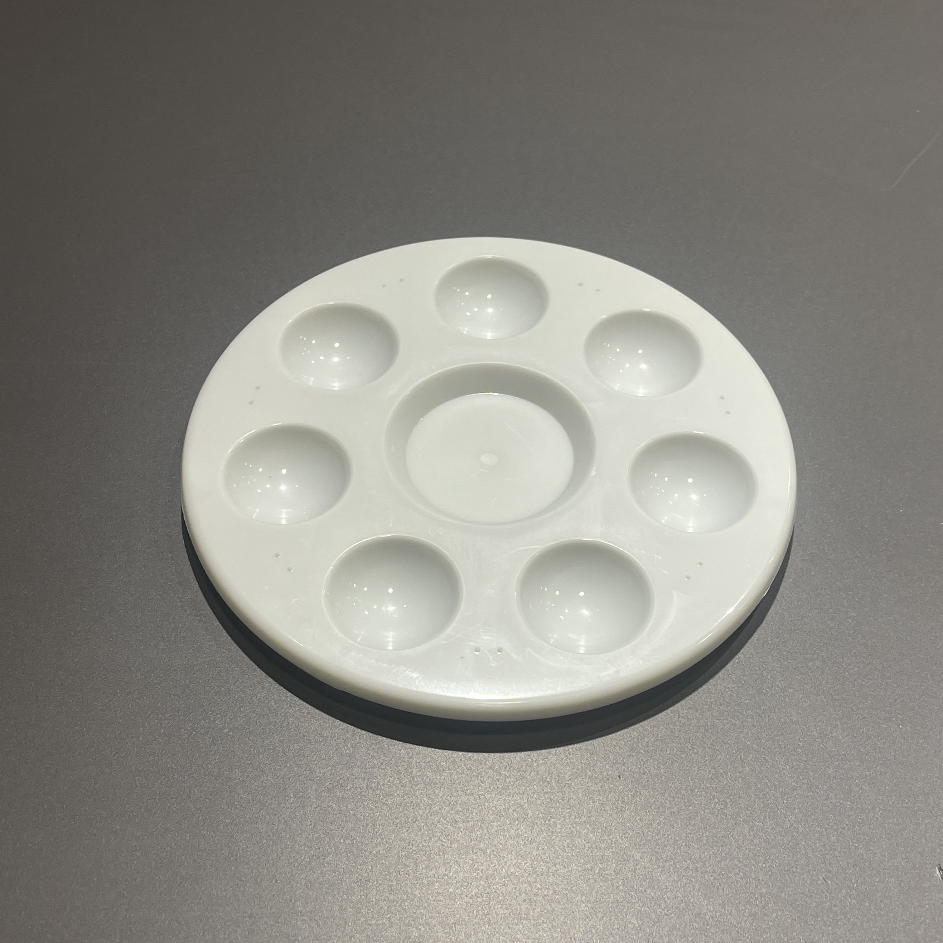 Vera Sanat 7 Godeli 12 cm Sert Plastik Palet
