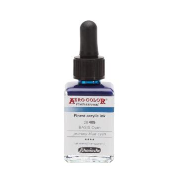 Schmincke Aerocolor Akrilik Mürekkep 28 ml 405 Primary Blue Cyan