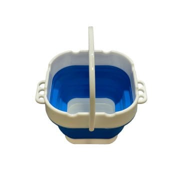 Vera Sanat Mavi Katlanabilir Fırça Yıkama Kabı 9.8 cm