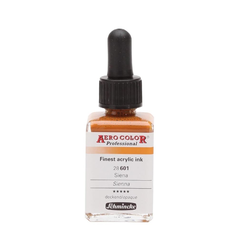 Schmincke Aerocolor Akrilik Mürekkep 28 ml 601 Sienna