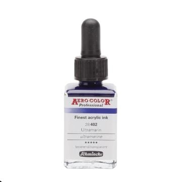 Schmincke Aerocolor Akrilik Mürekkep 28 ml 402 Ultramarine