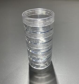 Vera Sanat 5'Li Silindirik Birleşik 5 cc Plastik Hokka Seti
